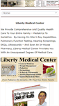 Mobile Screenshot of libertymedcenter.com